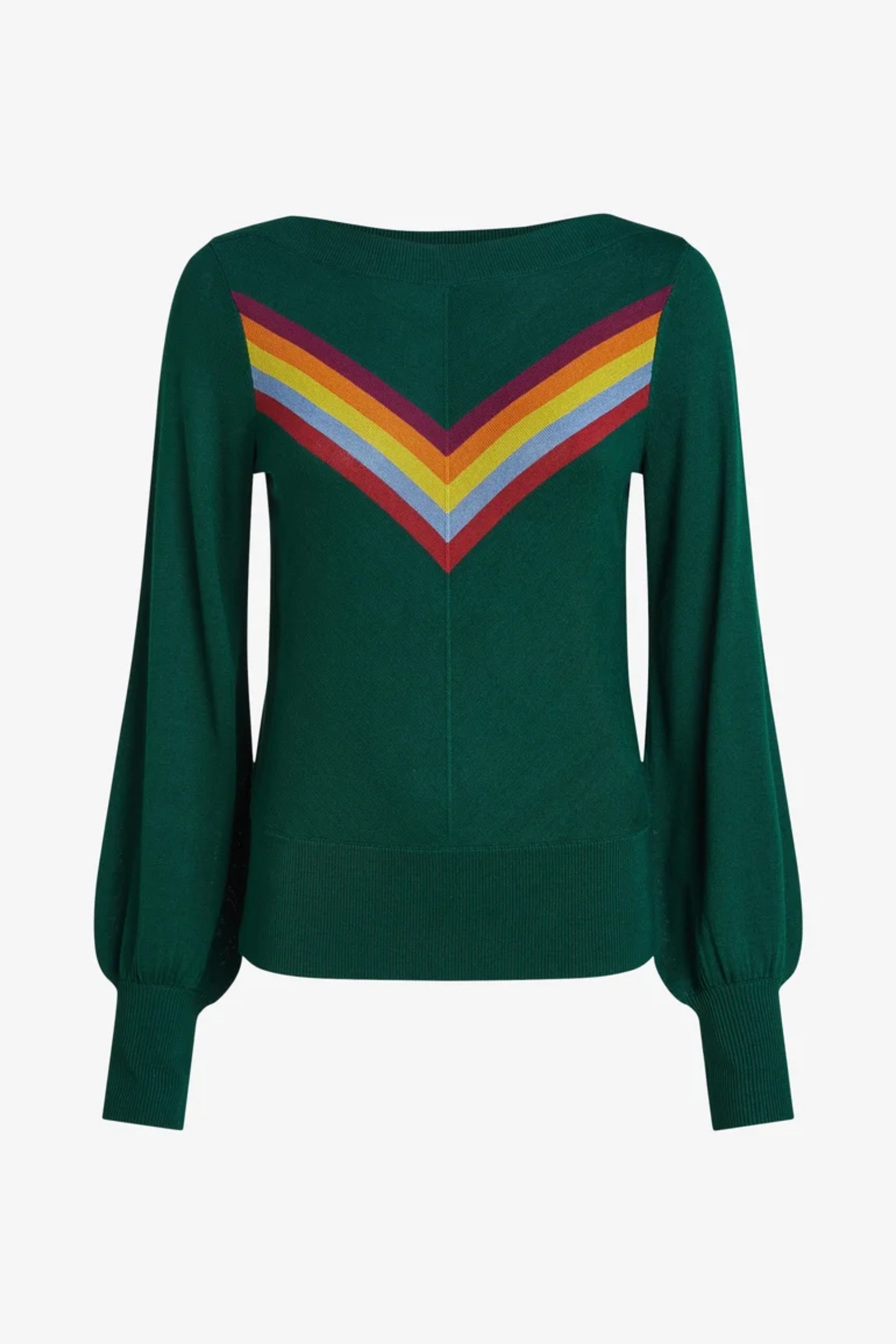 King Louie - Audrey Bell Top Azzy - Botanical Green