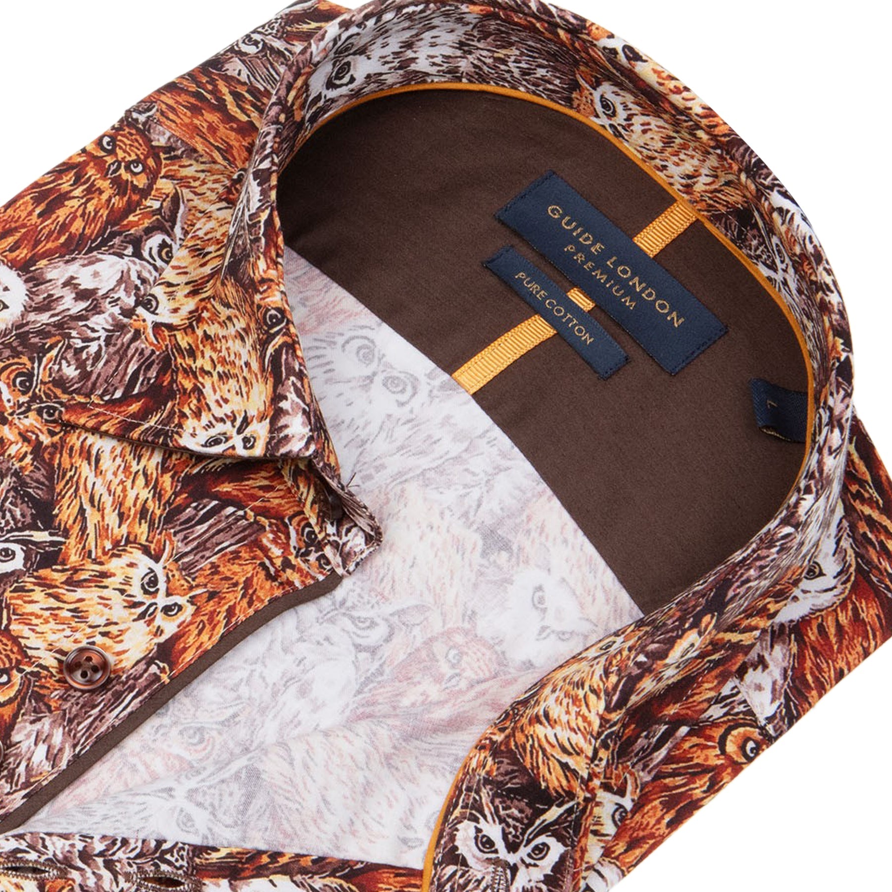 Guide London - Owl LS Shirt - Multi
