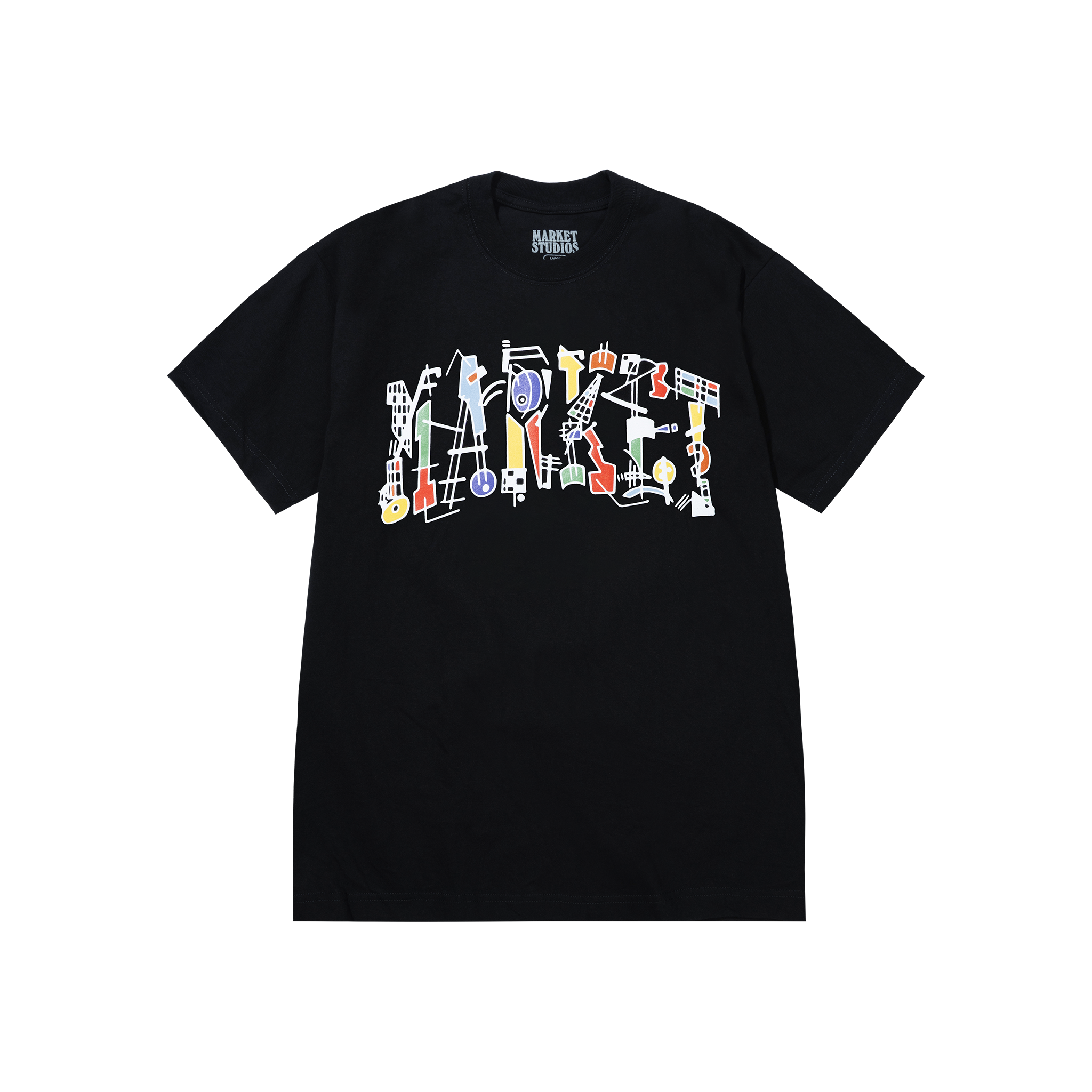 Market - Work Of Arc Tee - Black