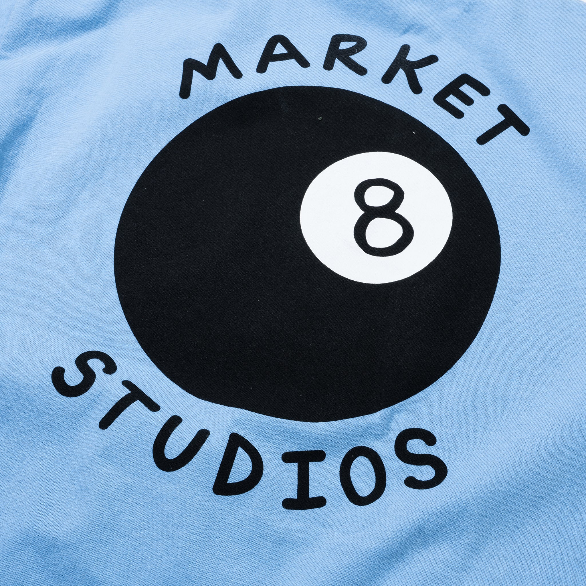 Market - Eight Ball Tee - Blue