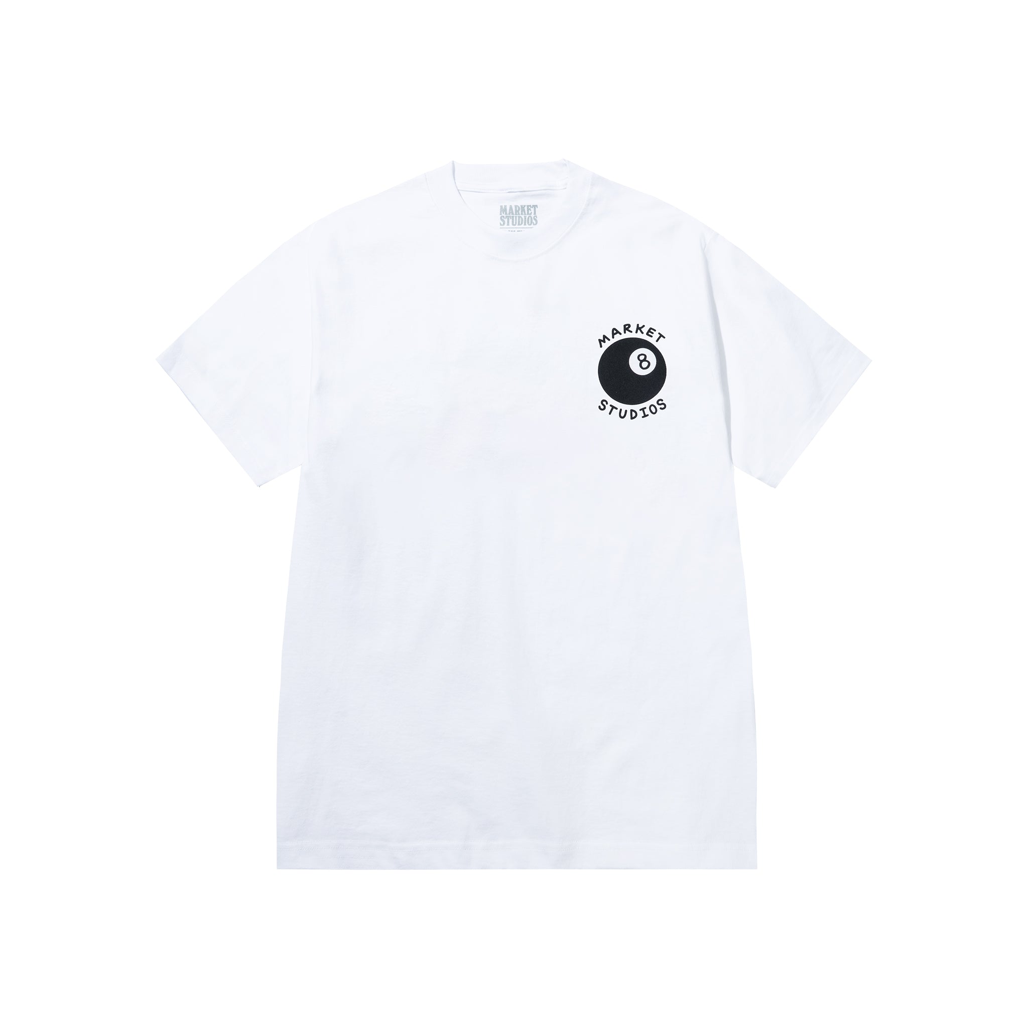 Market - Eight Ball Tee - White
