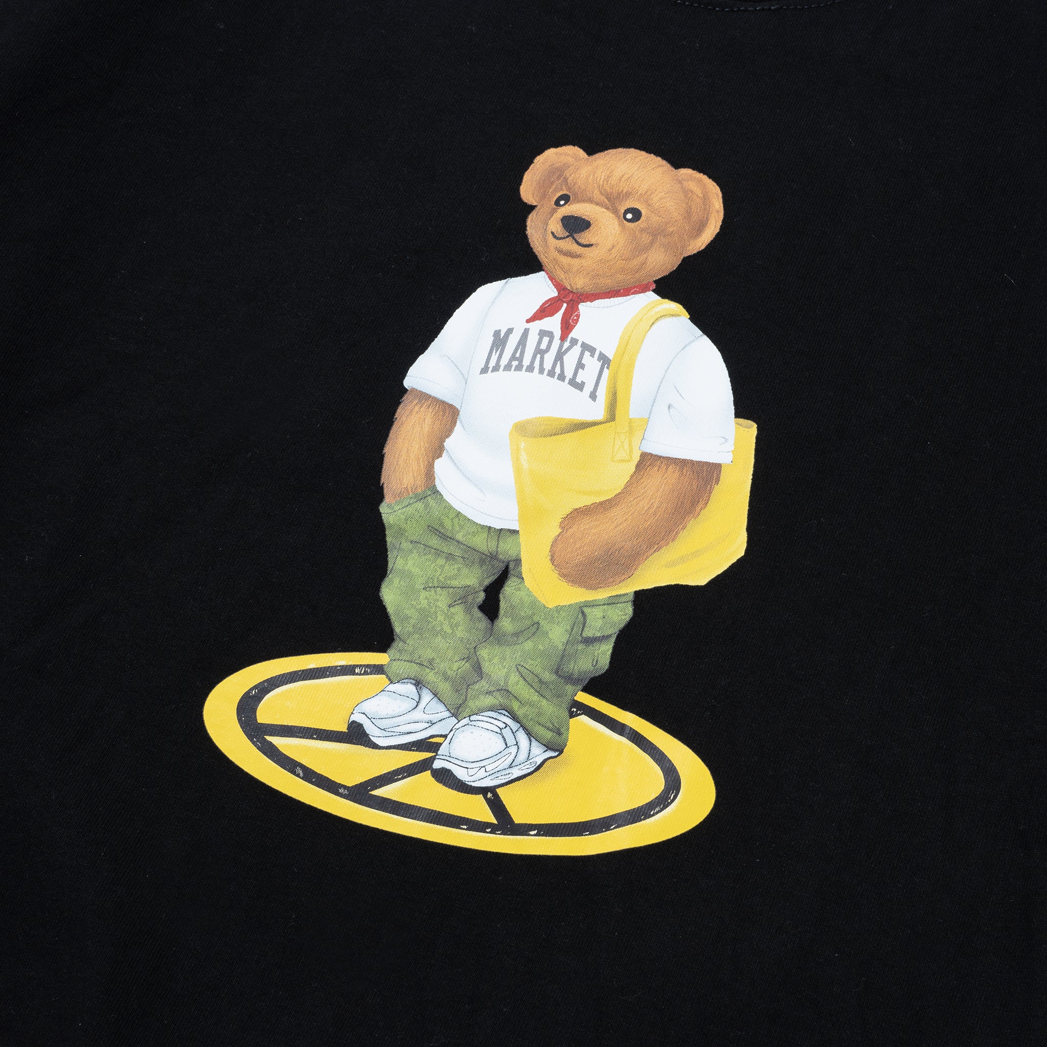 Market - Stand For Peace Bear Tee - Black