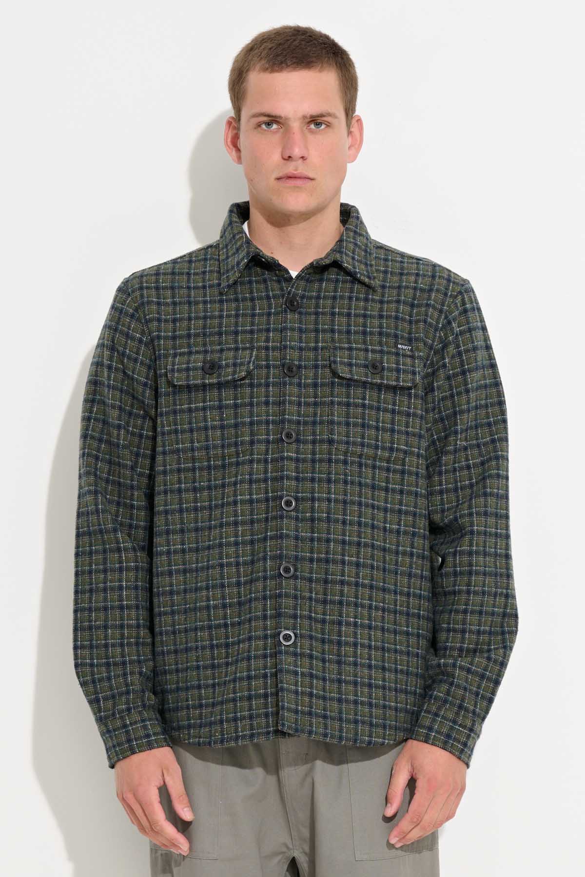 Misfit - Chartered Pond Overshirt - Forest