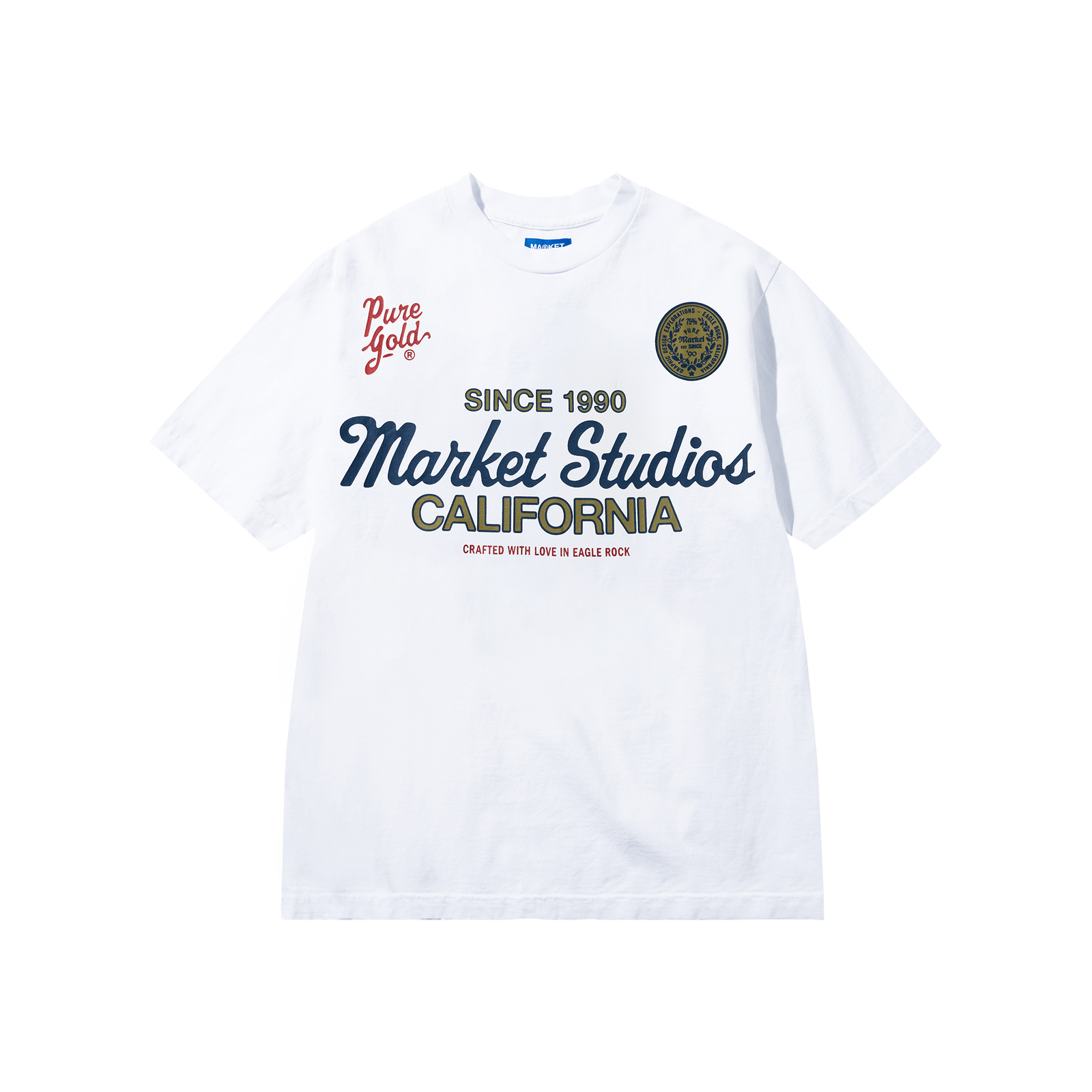 Market - Pure Gold Tee - White