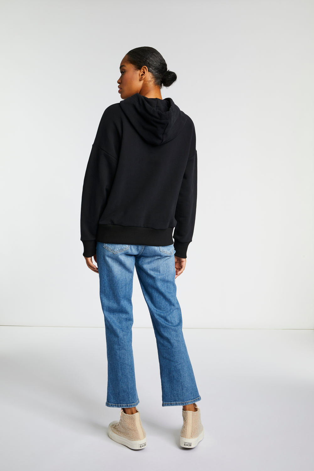 Rich & Royal - Organic Felpa Hoodie - Black