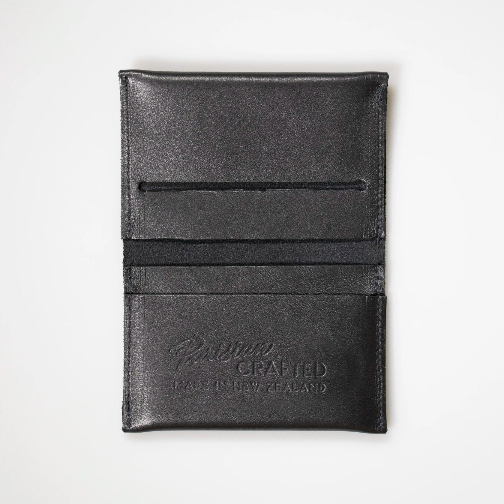 Parisian - Crafted Folded Wallet - Black