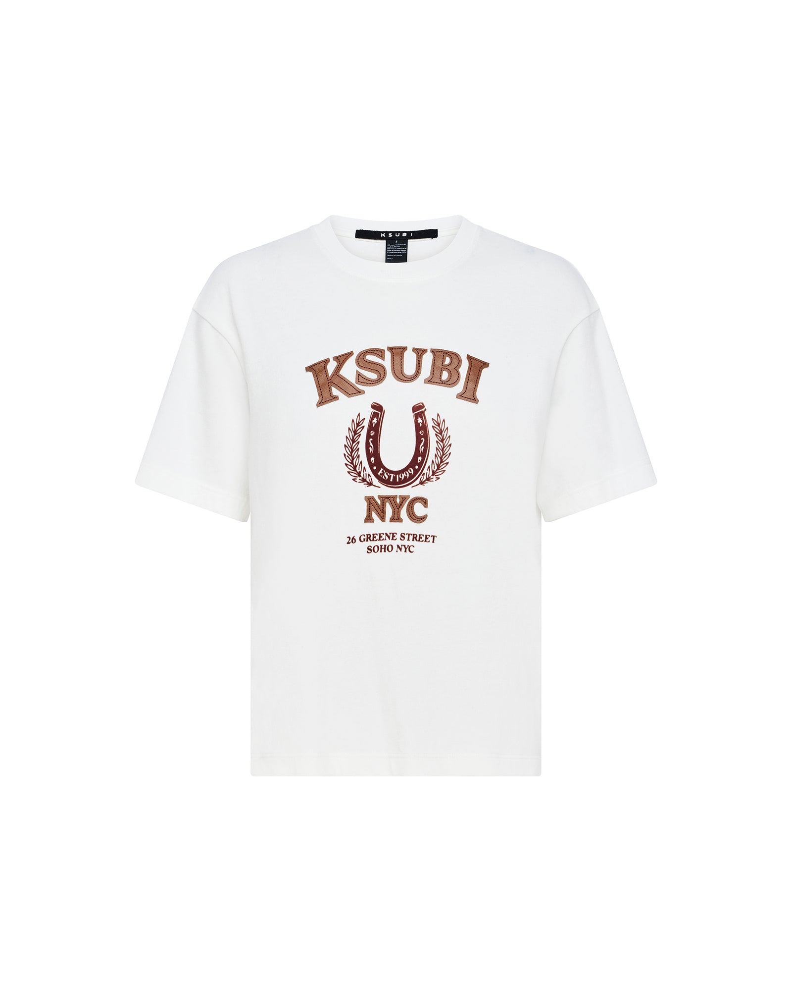 Ksubi - Ranch Shrunken SS Tee - Vintage White