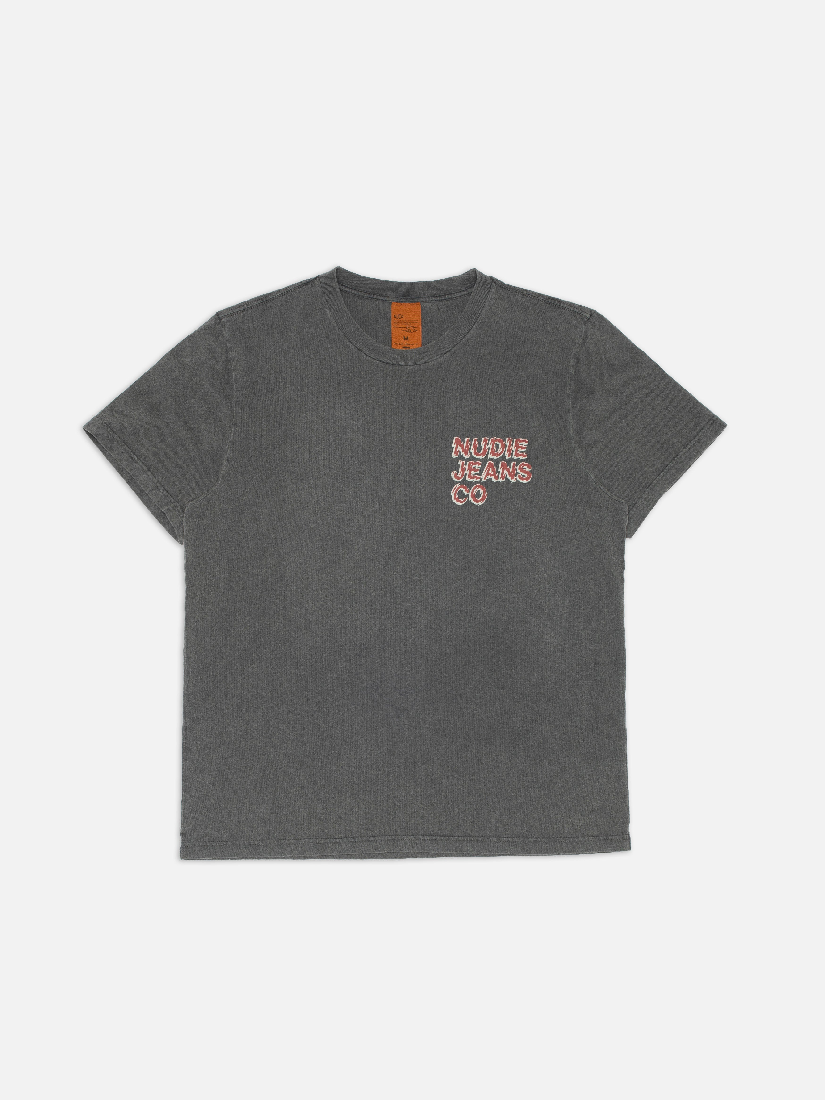 Nudie - Roy Life Tracks I Tee - Antracite