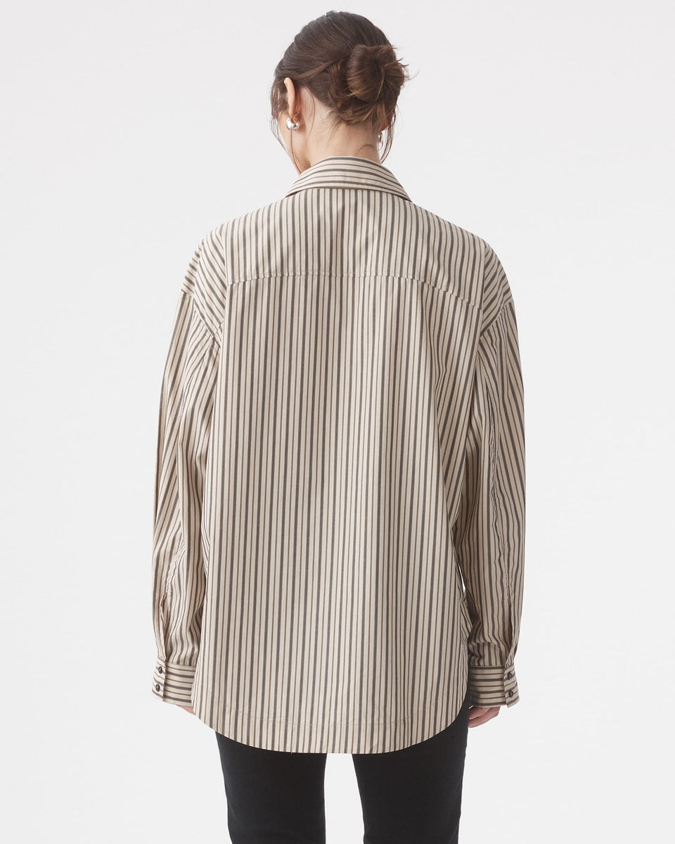 Nobody - Evangeline Shirt - Fuel Stripe