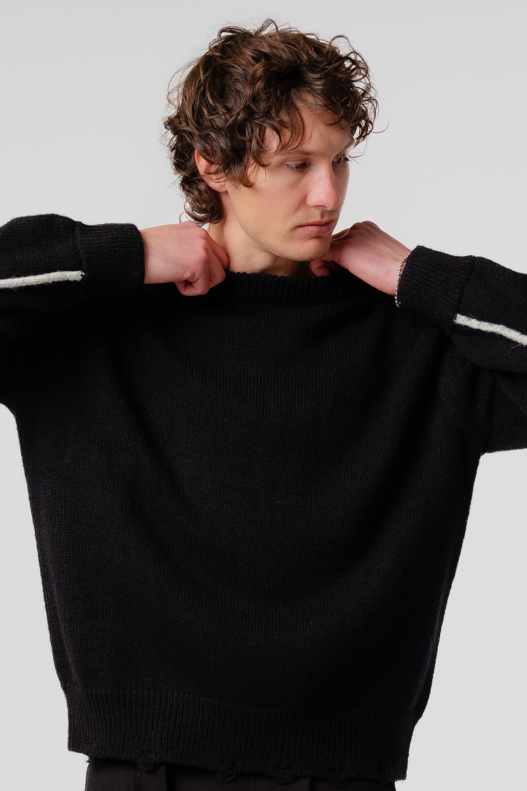 Beach Brains - Session Knit - Black/Bone