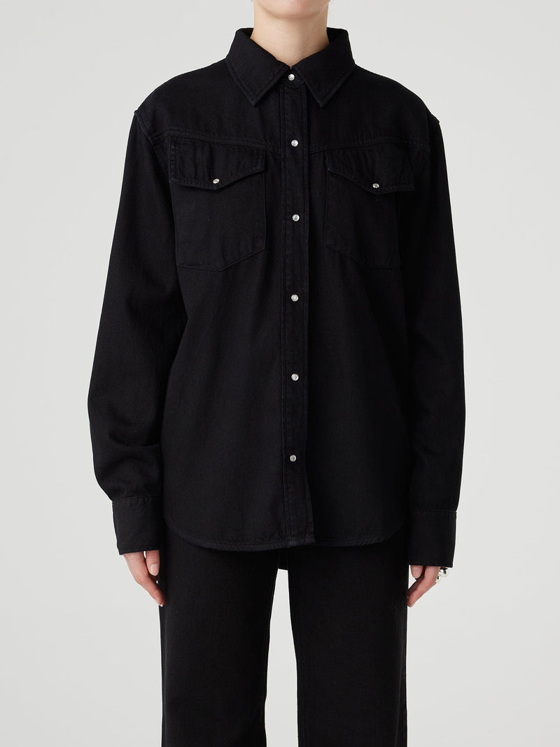 Nobody - Kelly Shirt - Black
