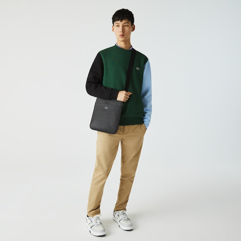 Lacoste - Brushed Fleece Sweatshirt - Green/Black/Blue
