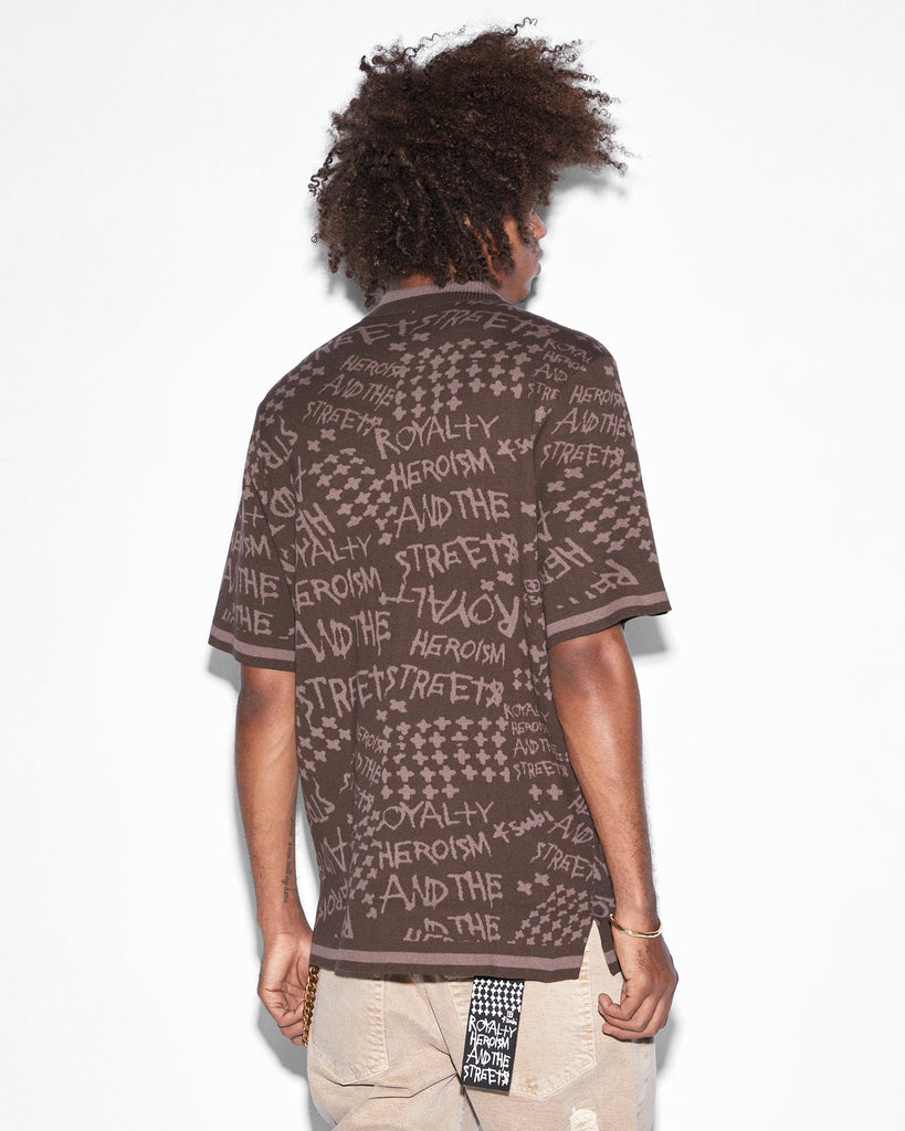 Ksubi - Heroism Knit Resort SS Shirt - Java