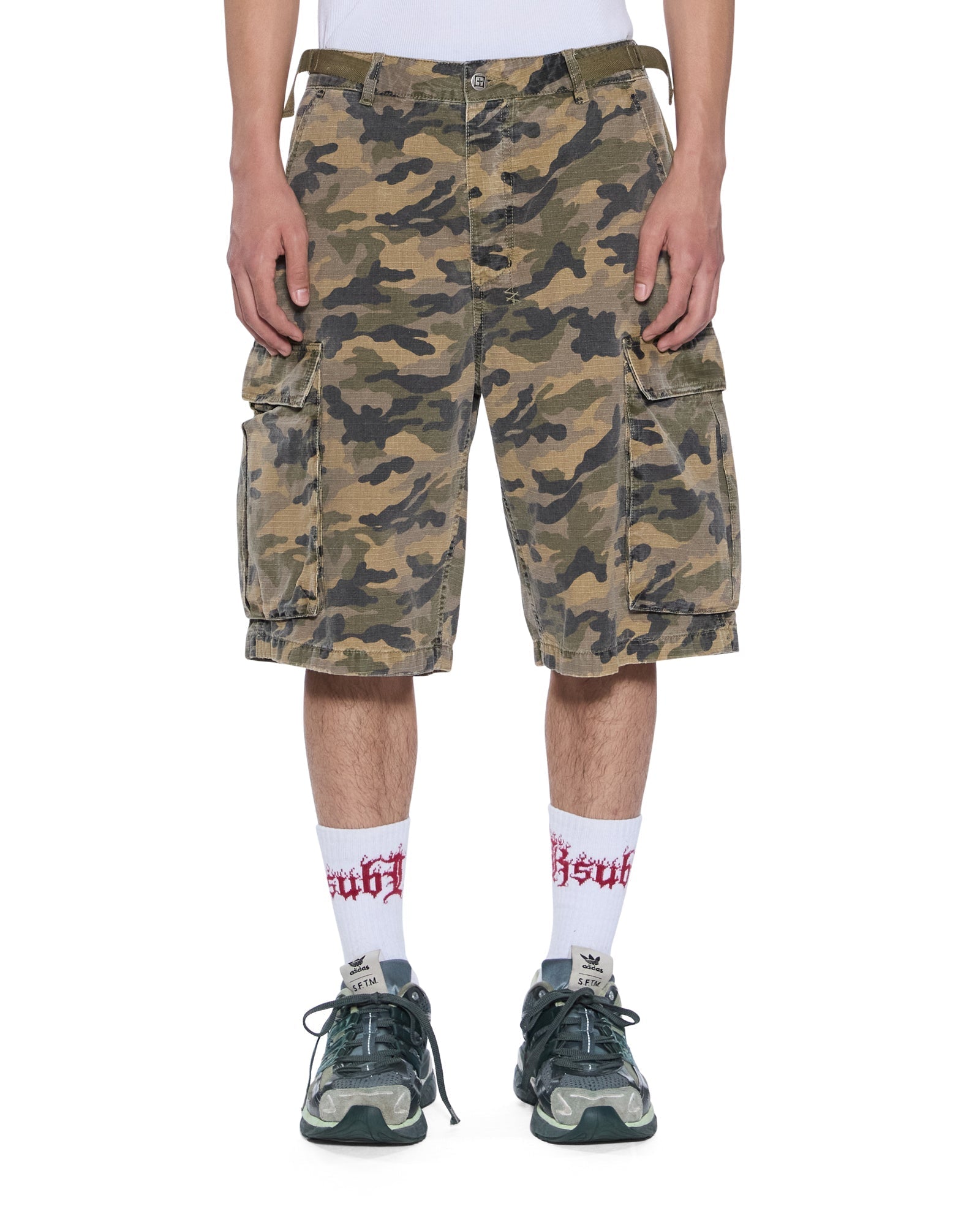 Ksubi - Troop Camo Cargo Short - Green