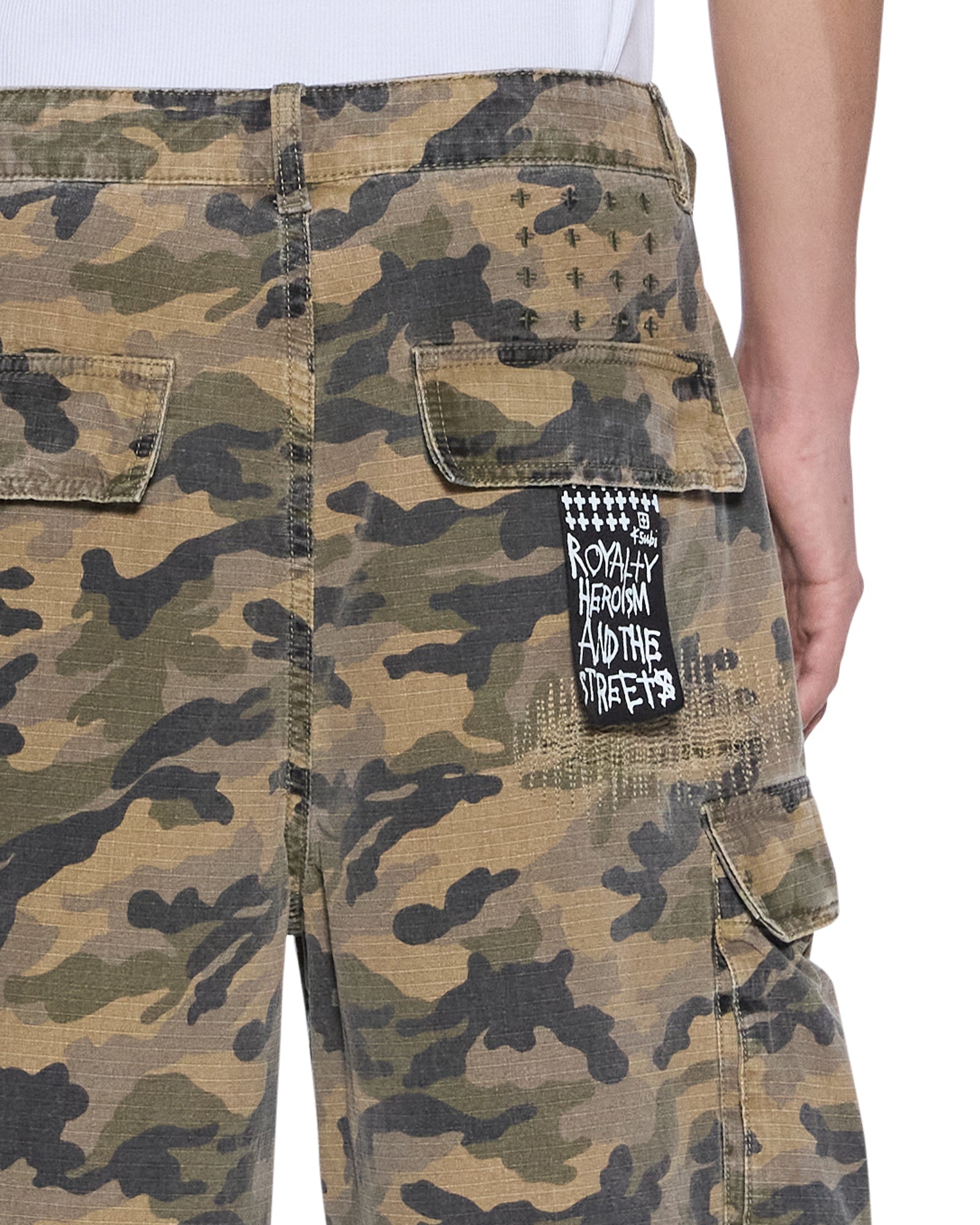 Ksubi - Troop Camo Cargo Short - Green