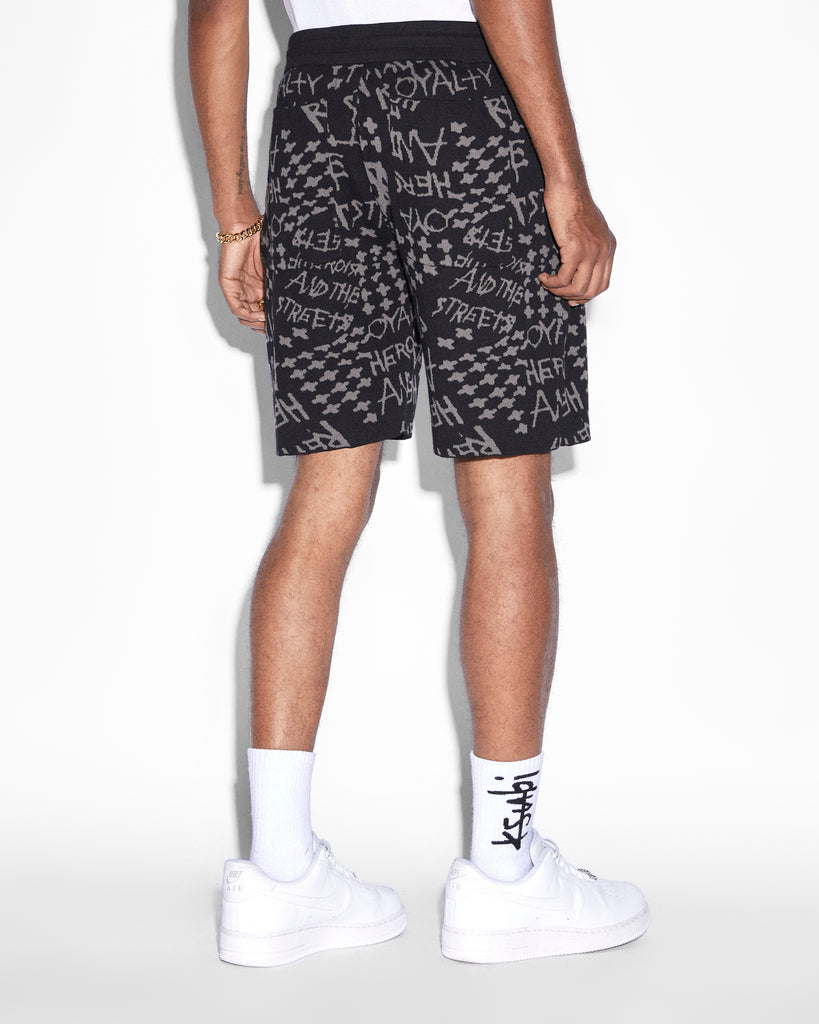 Ksubi - Heroism Knit Short - Black
