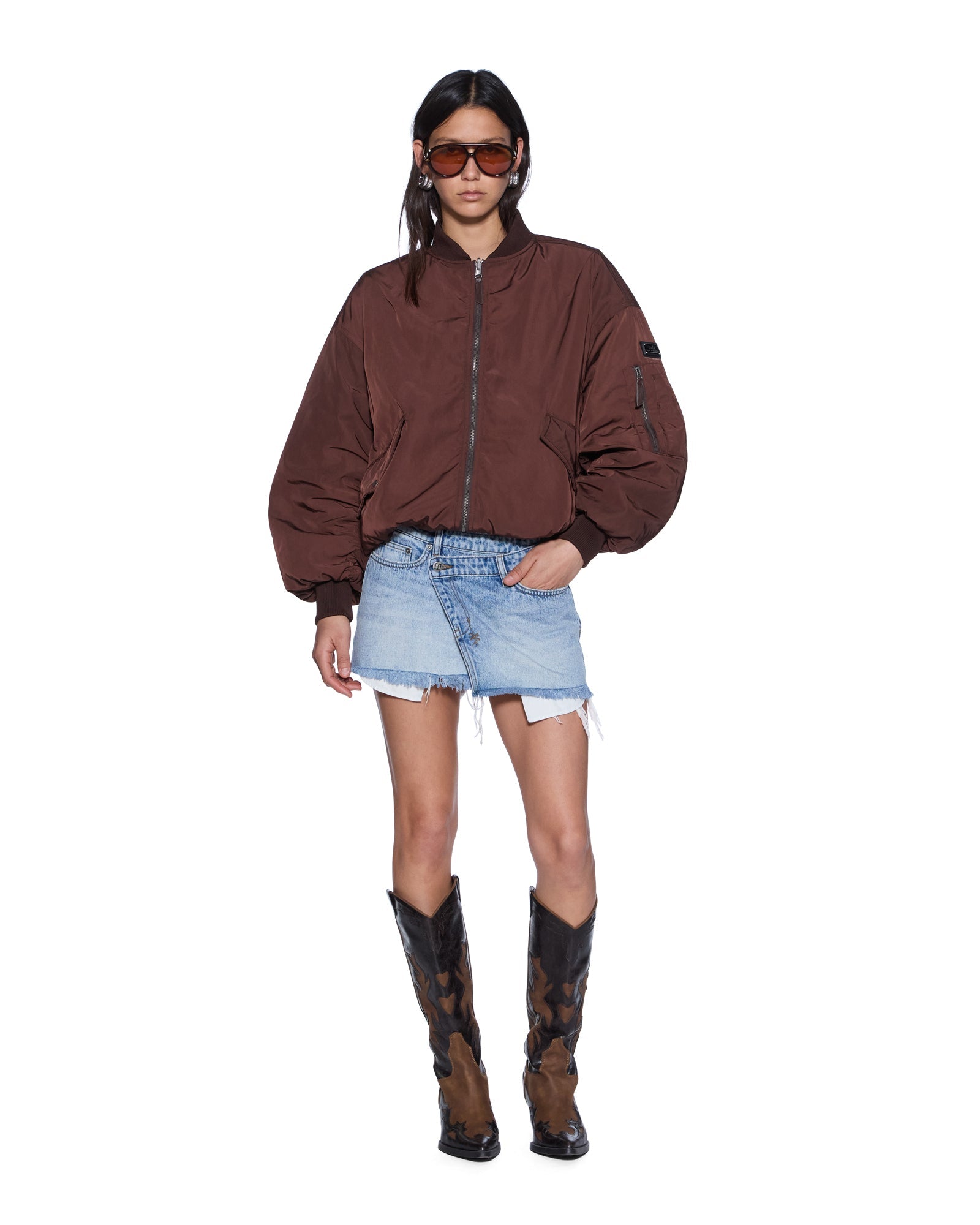 Ksubi - Micro Mini Rap Skirt - Vapour