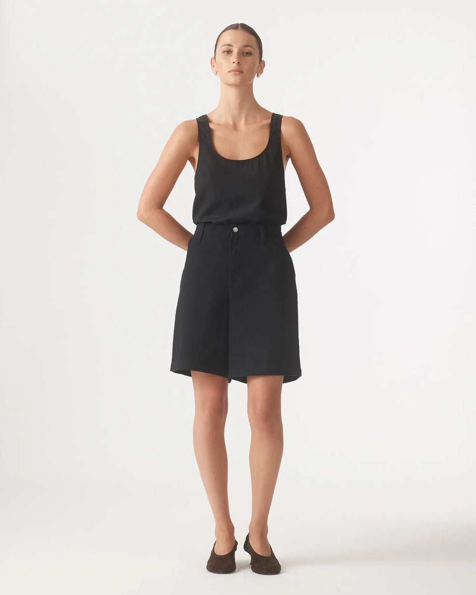 Nobody - Rowan Bermuda - Black