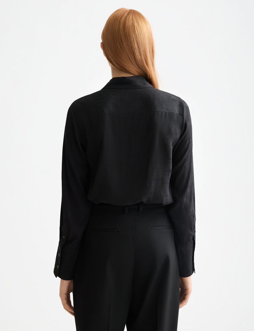 Maison Scotch - Regular Fit Jacquard Shirt - Meteorite