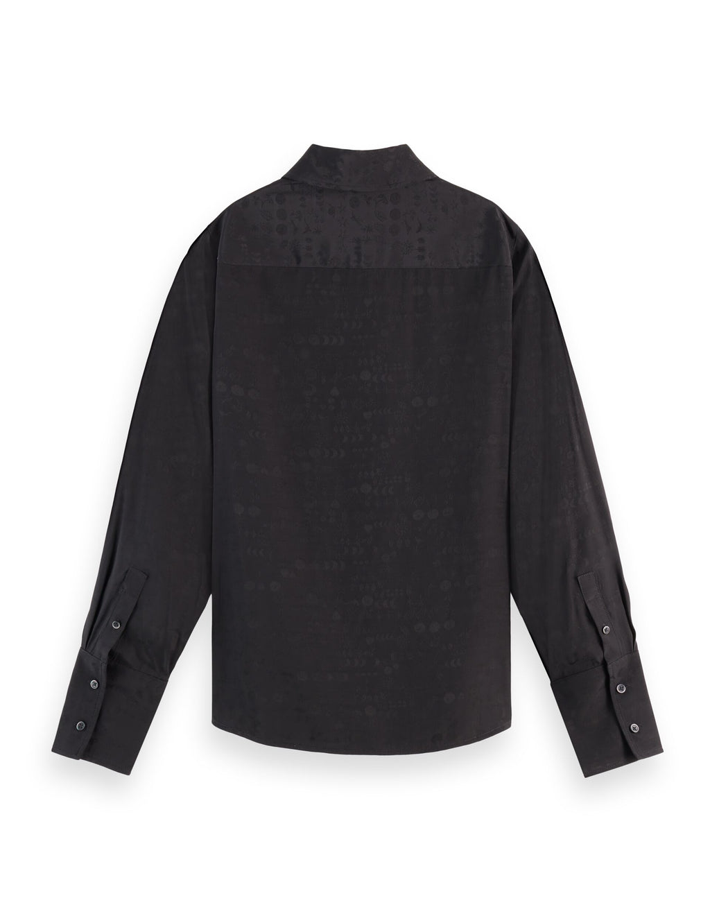 Maison Scotch - Regular Fit Jacquard Shirt - Meteorite