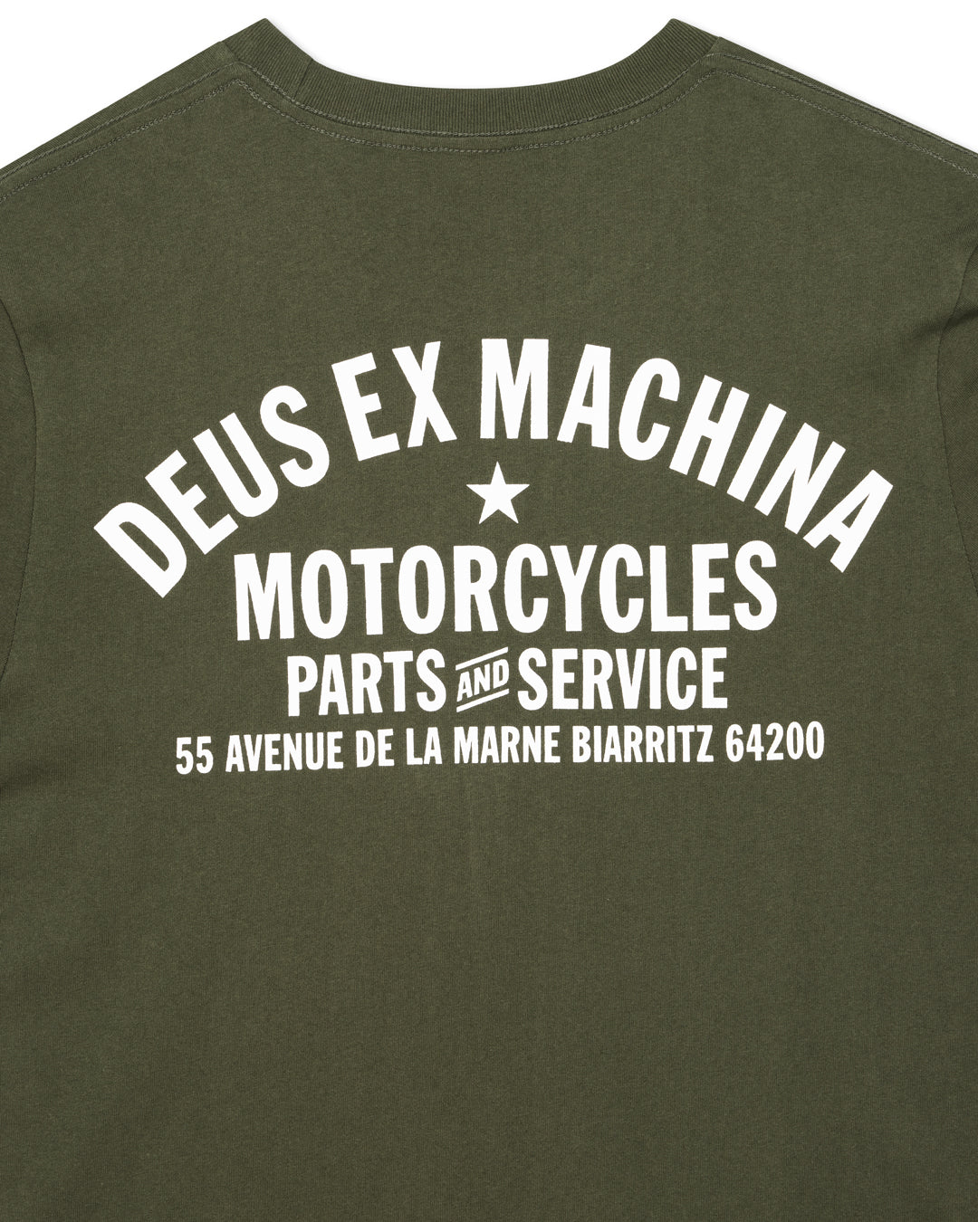 Deus - Biarritz Address Tee - Cypress Green