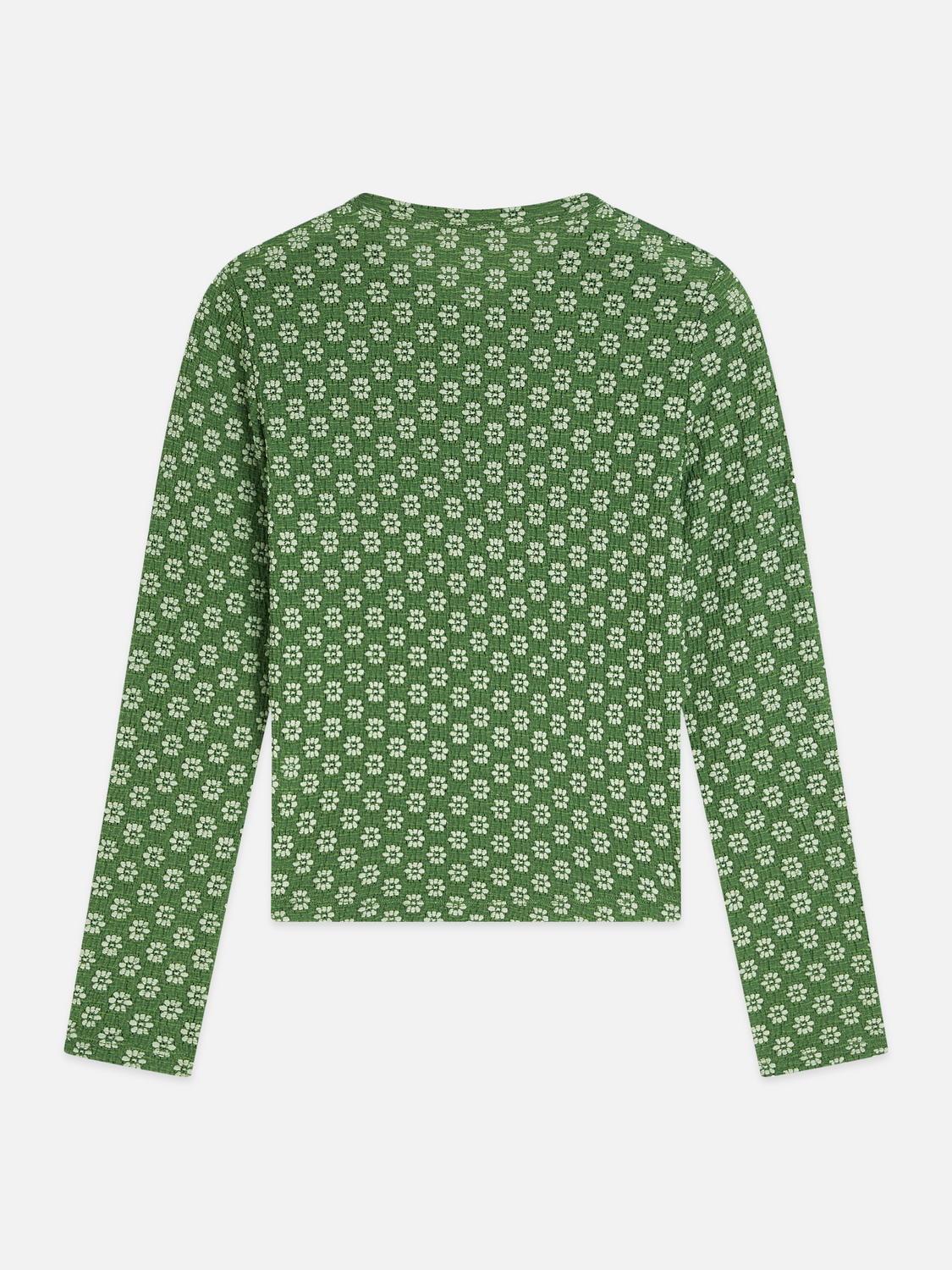 Maison Scotch - Structured Button Up LS Tee - Garden Green