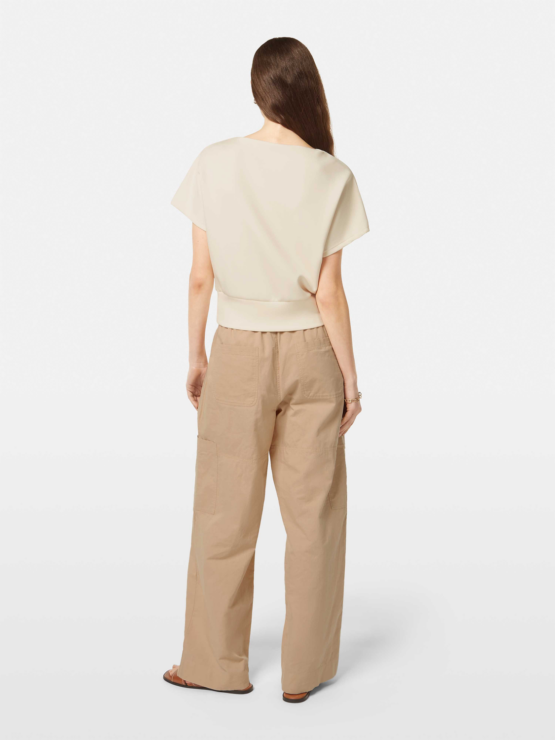 Maison Scotch - Tencel Sleeveless Sweatshirt - Soft Ice