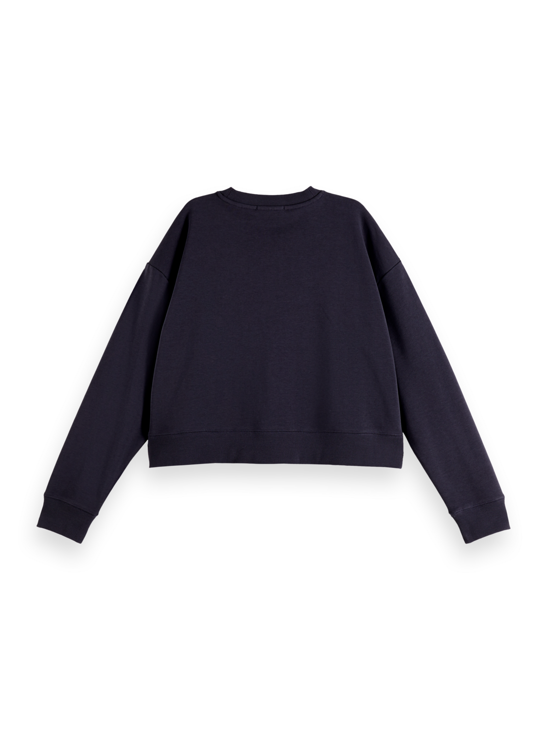 Maison Scotch - Rhinestone Artwork Sweatshirt - Washed Black