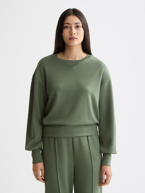 Maison Scotch - Modal Sweatshirt - Thyme