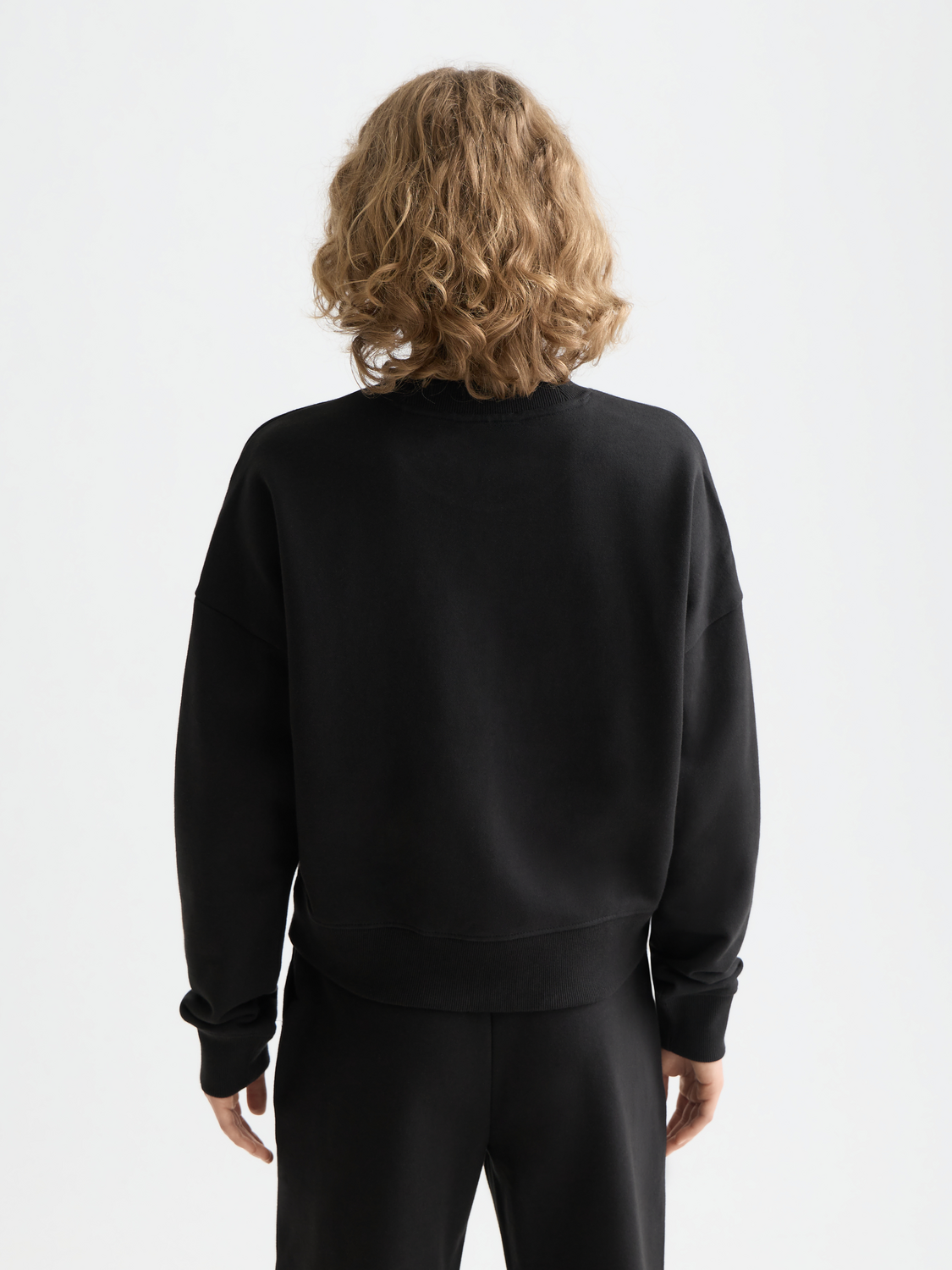 Maison Scotch - Embroidered Logo Sweatshirt - Black