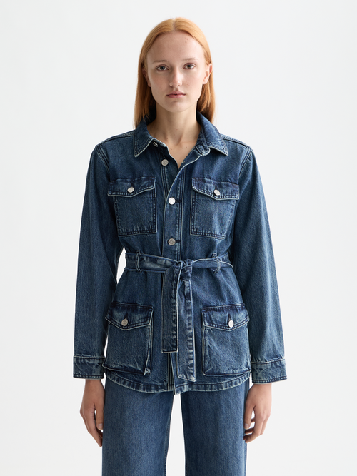 Maison Scotch - Belted Denim Jacket - Framework