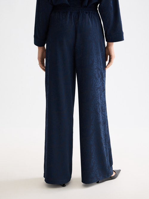 Maison Scotch - Eleni Wide Fit Pant - Sky Captain