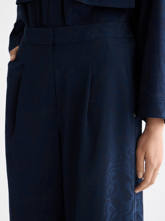 Maison Scotch - Eleni Wide Fit Pant - Sky Captain