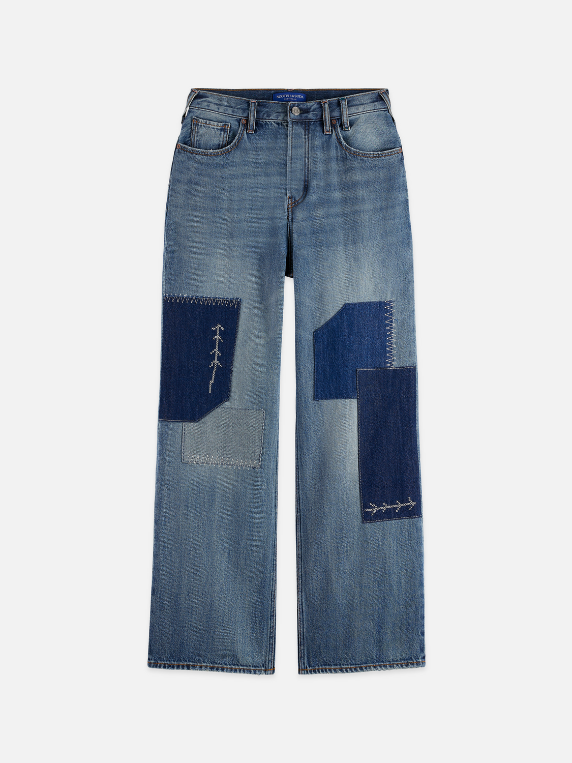 Maison Scotch - The Deep Low Rise Wide Leg Jean - The Cosmico