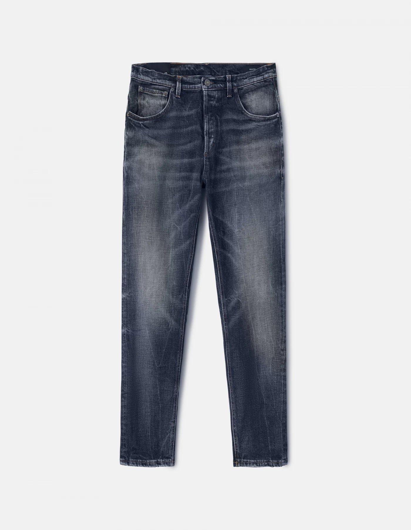 Dondup - Brighton Carrot Fit Stretch Denim Jean - Blue