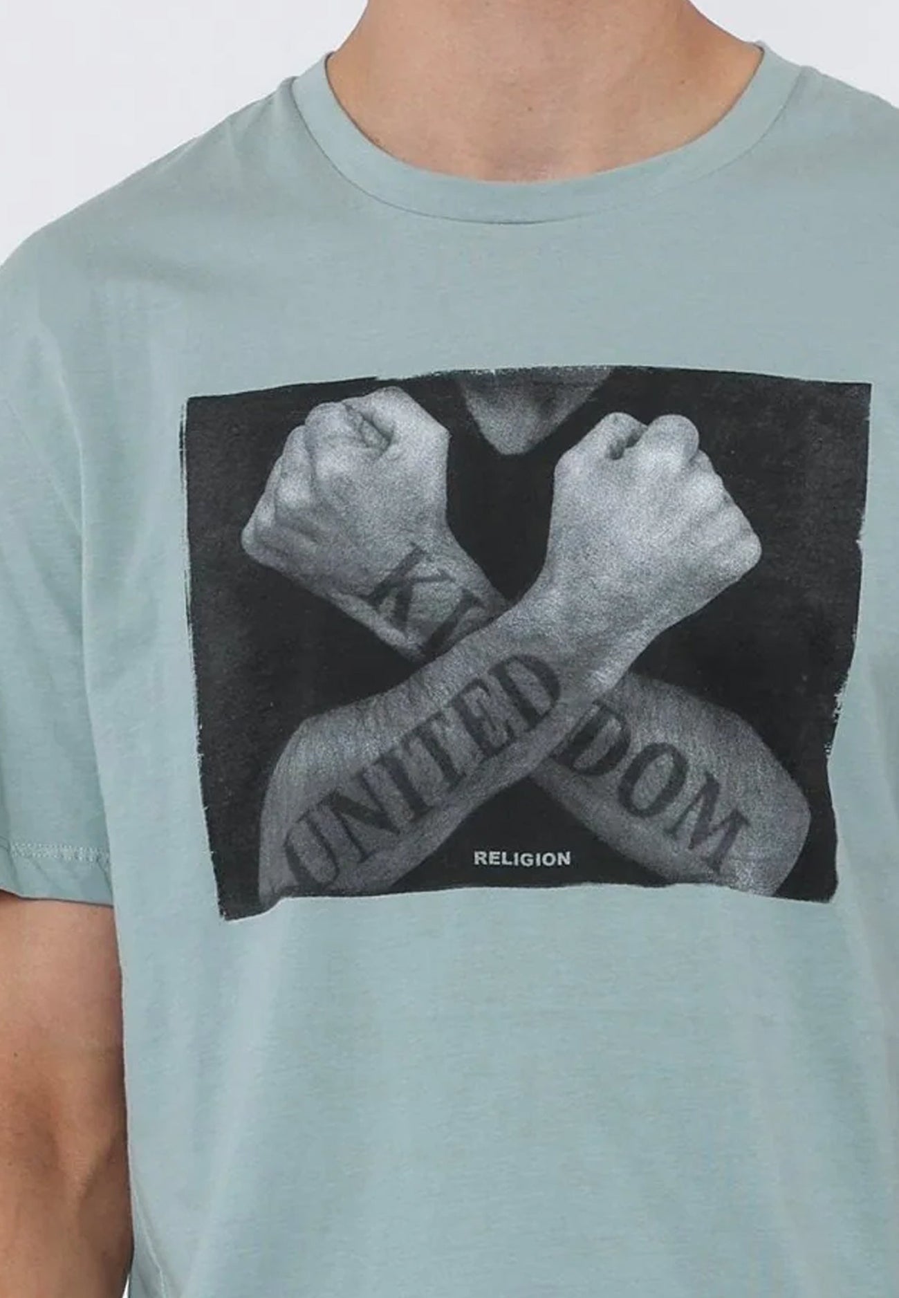 Religion - United Kingdom Tee - Soft Khaki