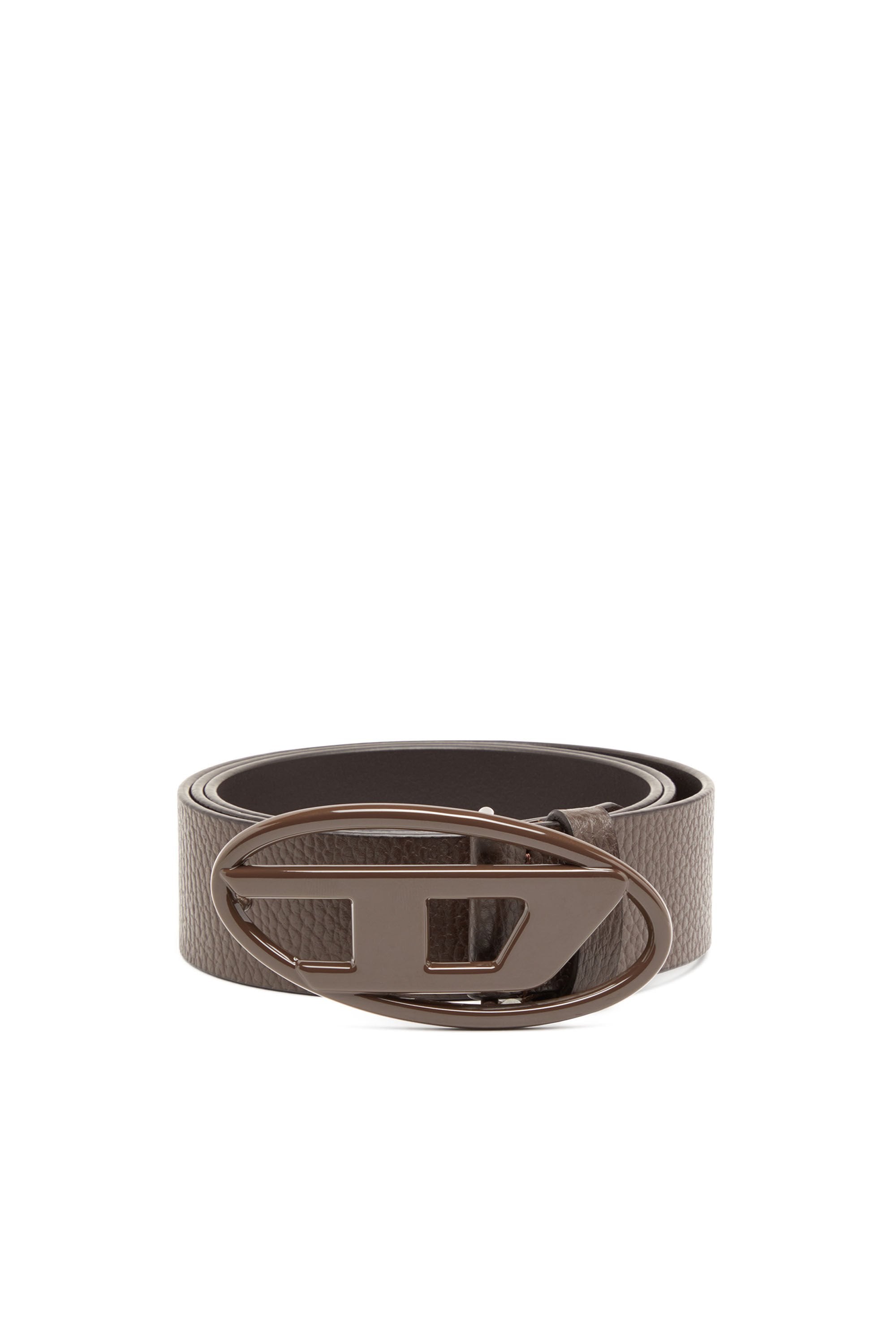 Diesel - B-1DR Oval-D Logo Belt - Brown