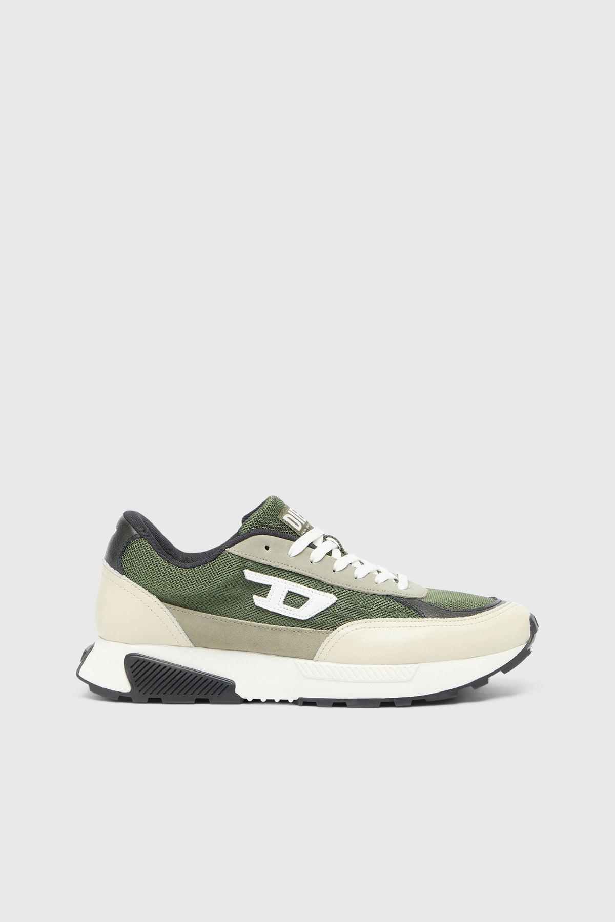 Diesel - S-Tame D-Up Sneaker - Burnt Olive/Almond Milk/Silver Sage