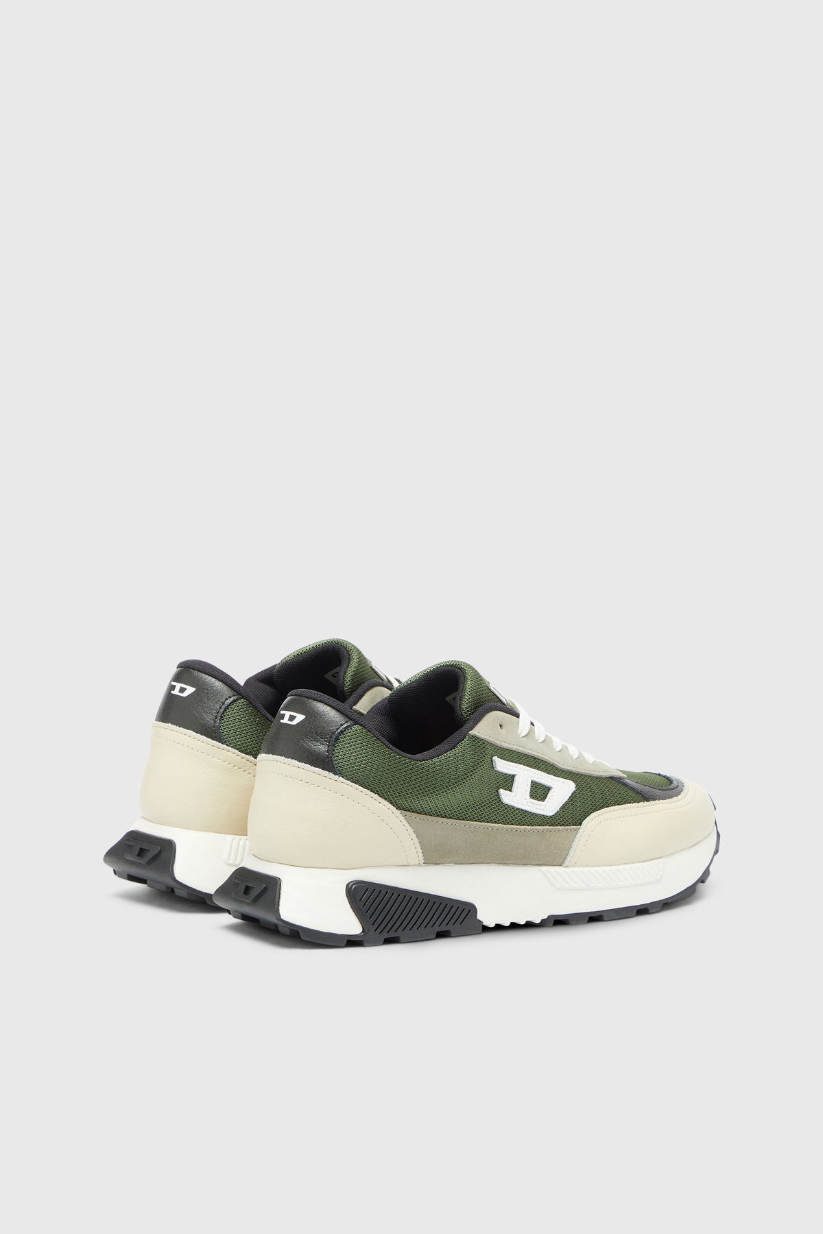 Diesel - S-Tame D-Up Sneaker - Burnt Olive/Almond Milk/Silver Sage