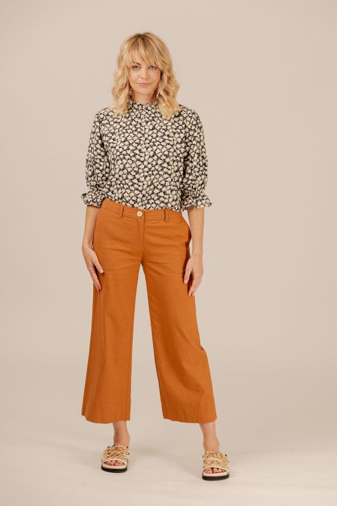 Mi Moso - Alice Top - Green Floral