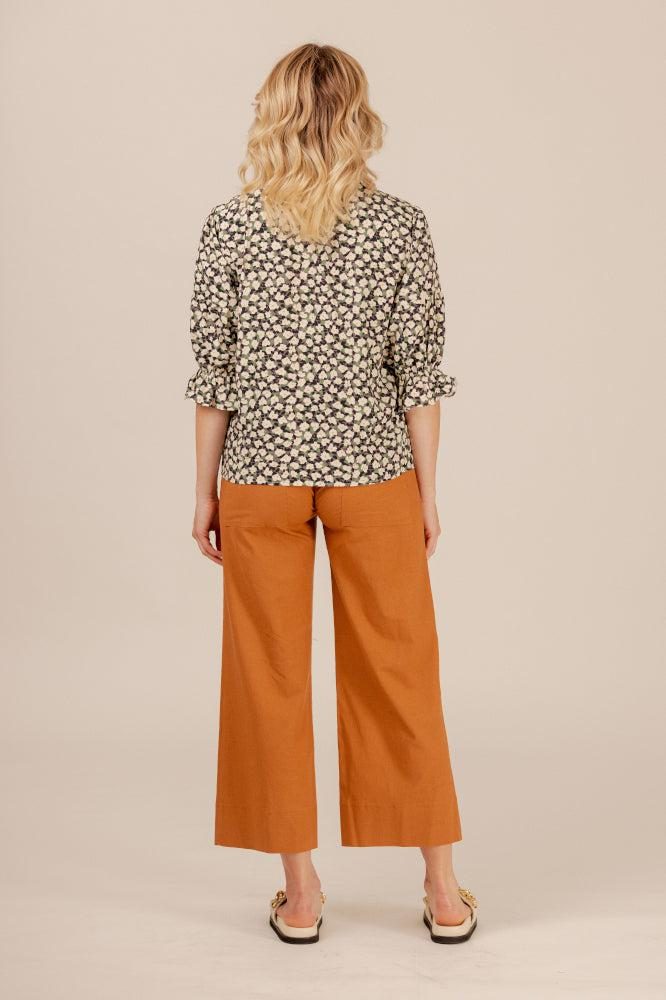 Mi Moso - Alice Top - Green Floral