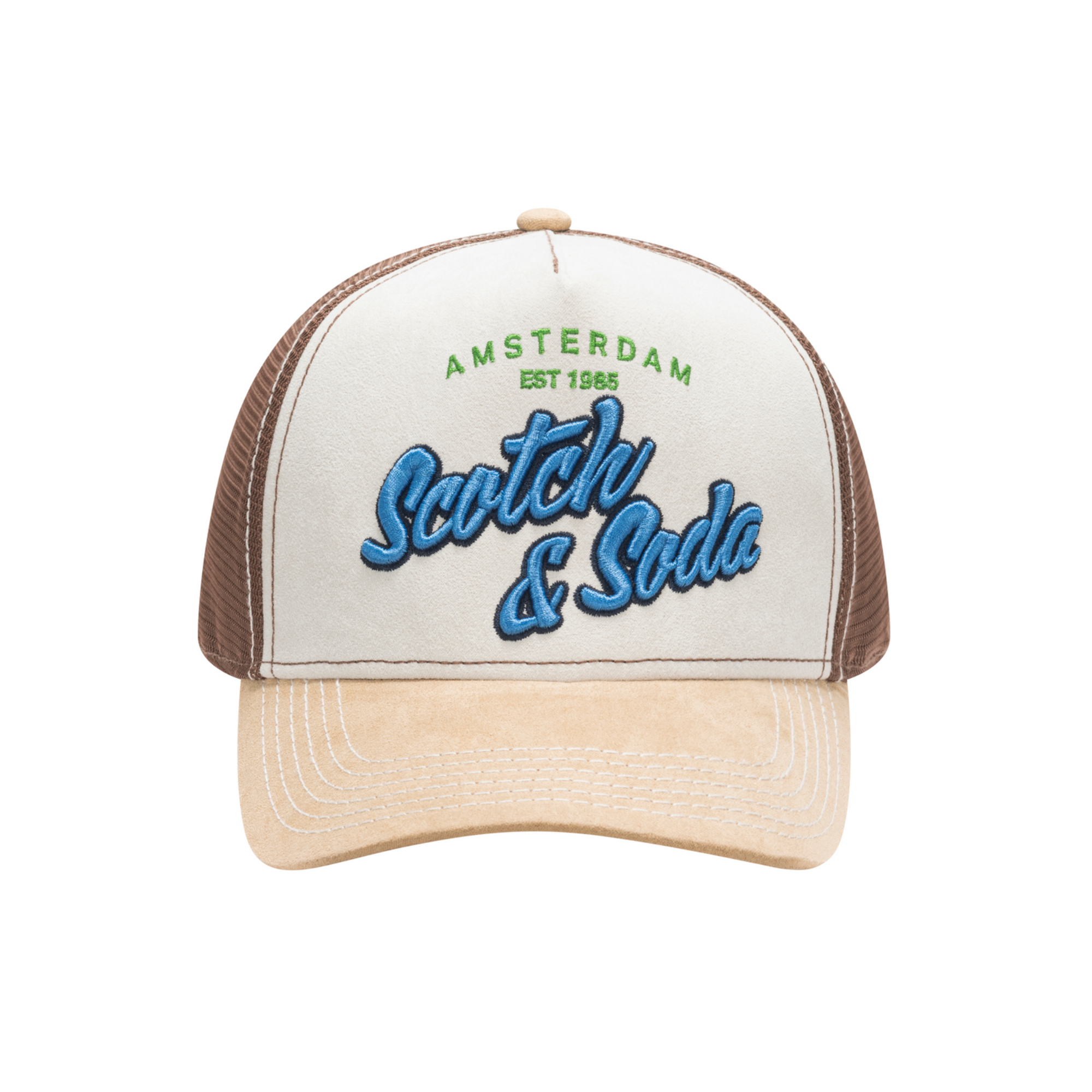 Scotch & Soda - Altos Trucker Cap - Dark Beige