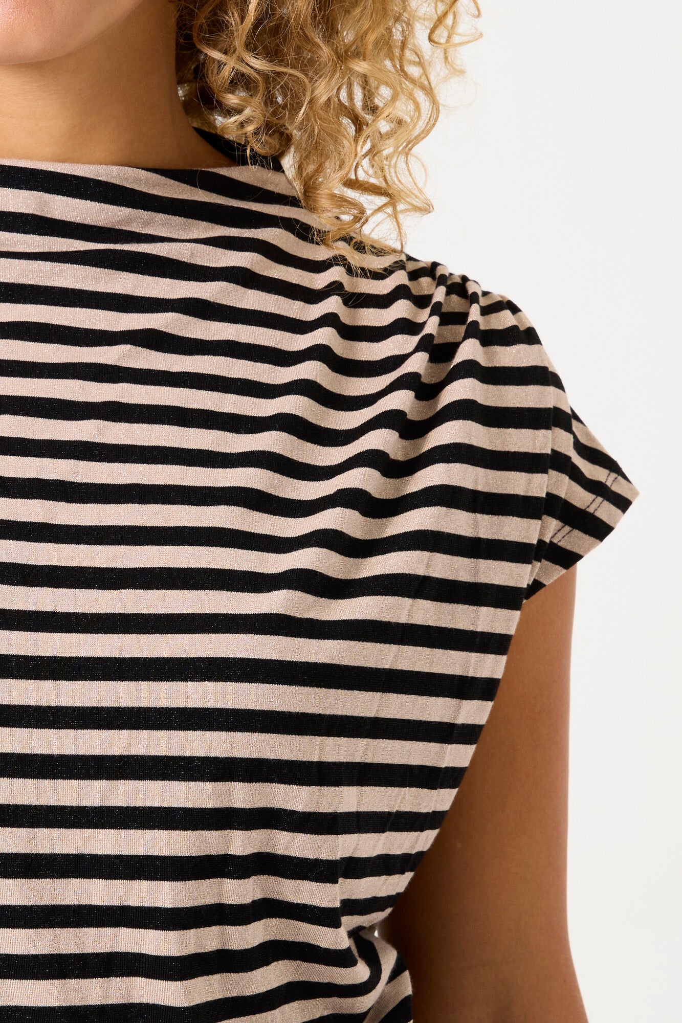Garcia - Striped Tee - Black