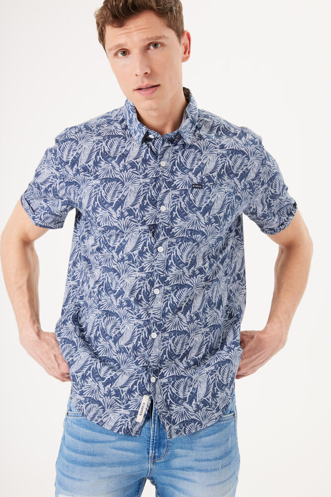 Garcia - Cabbage Tree SS Shirt - Marine
