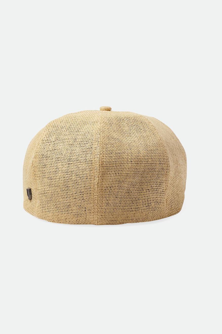 Brixton - Brood Lightweight Snap Cap - Natural Straw
