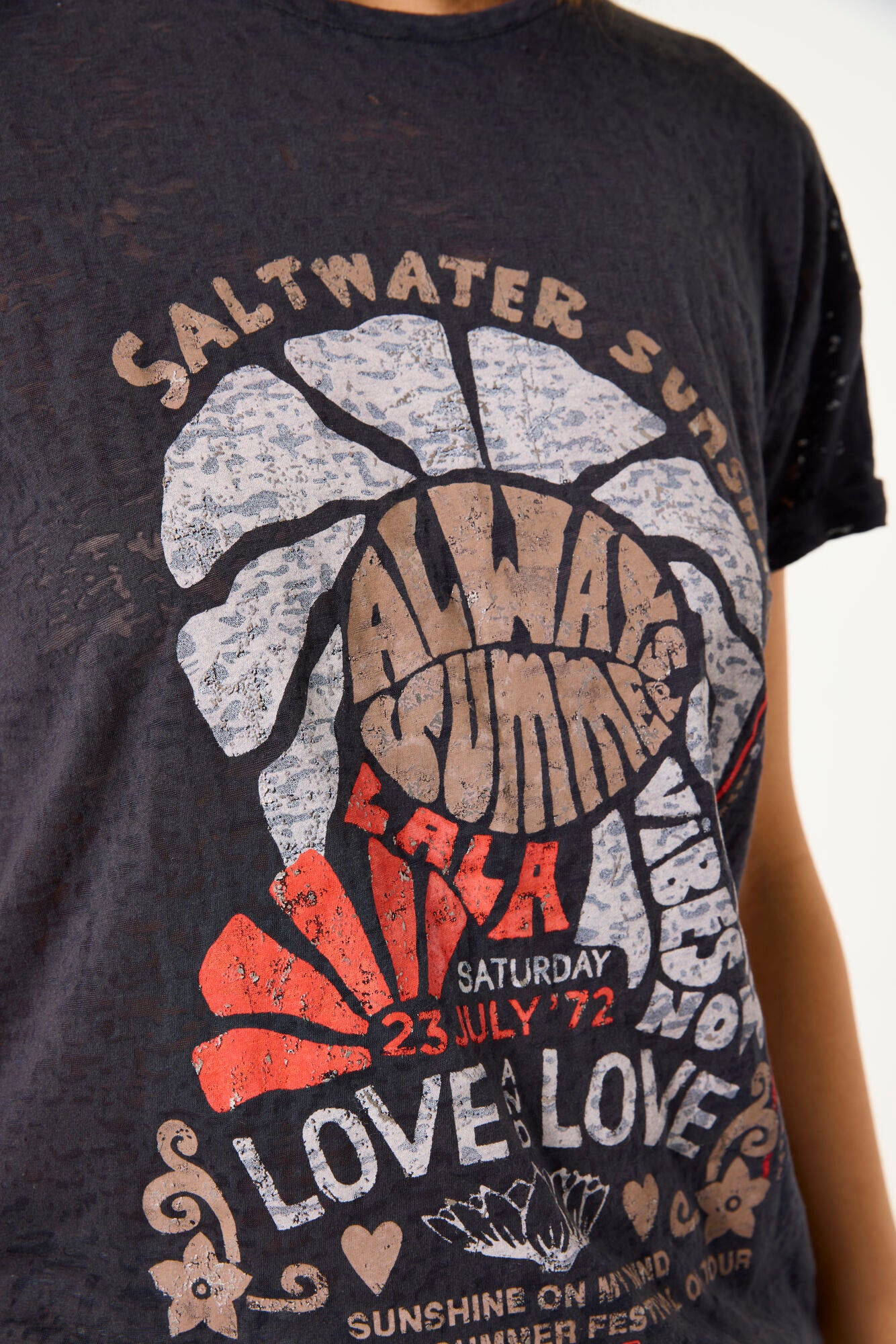 Garcia - Saltwater Sunshine Tee - Antracite