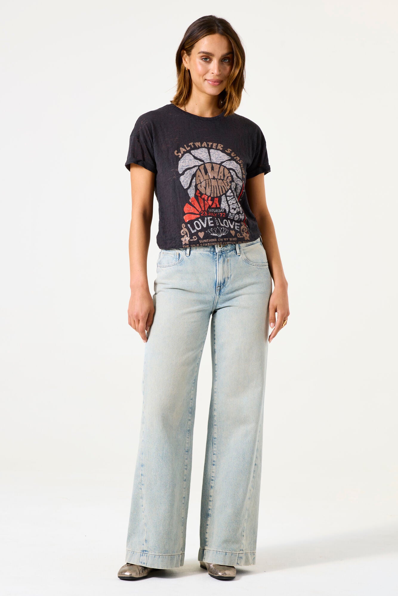 Garcia - Saltwater Sunshine Tee - Antracite