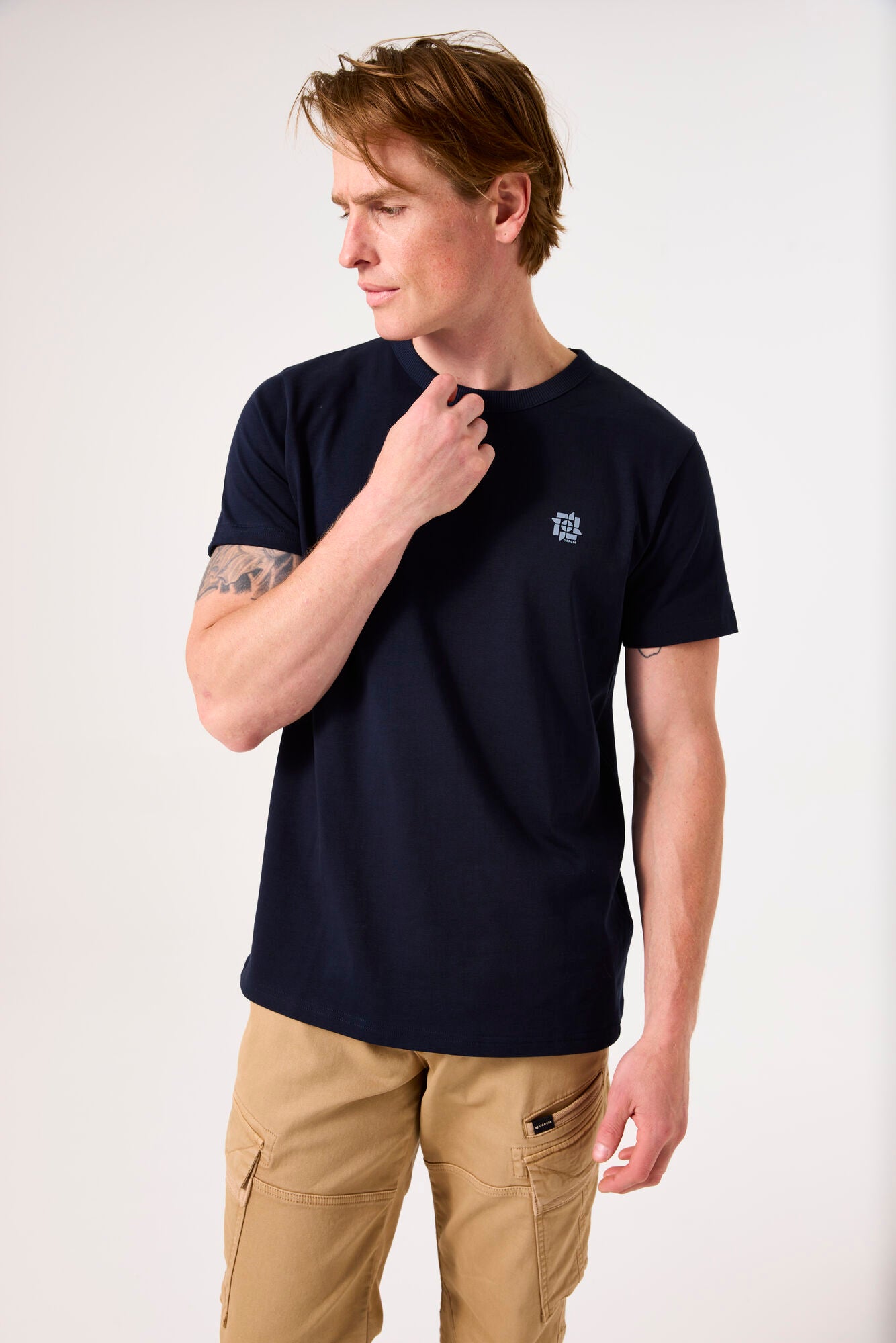 Garcia - Urbania Print Tee - Deep Ink