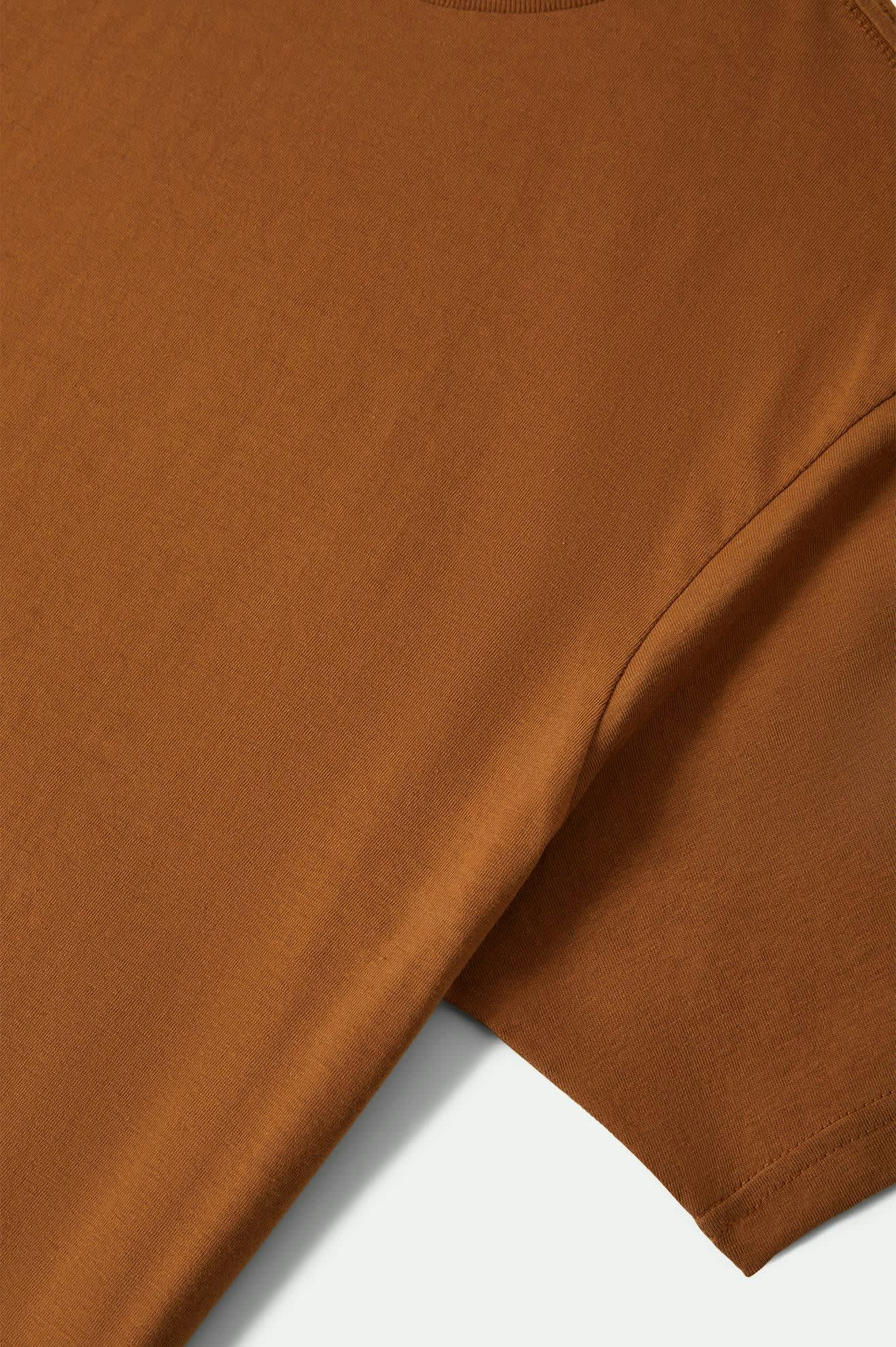 Brixton - Basic Tailored Tee - Washed Copper