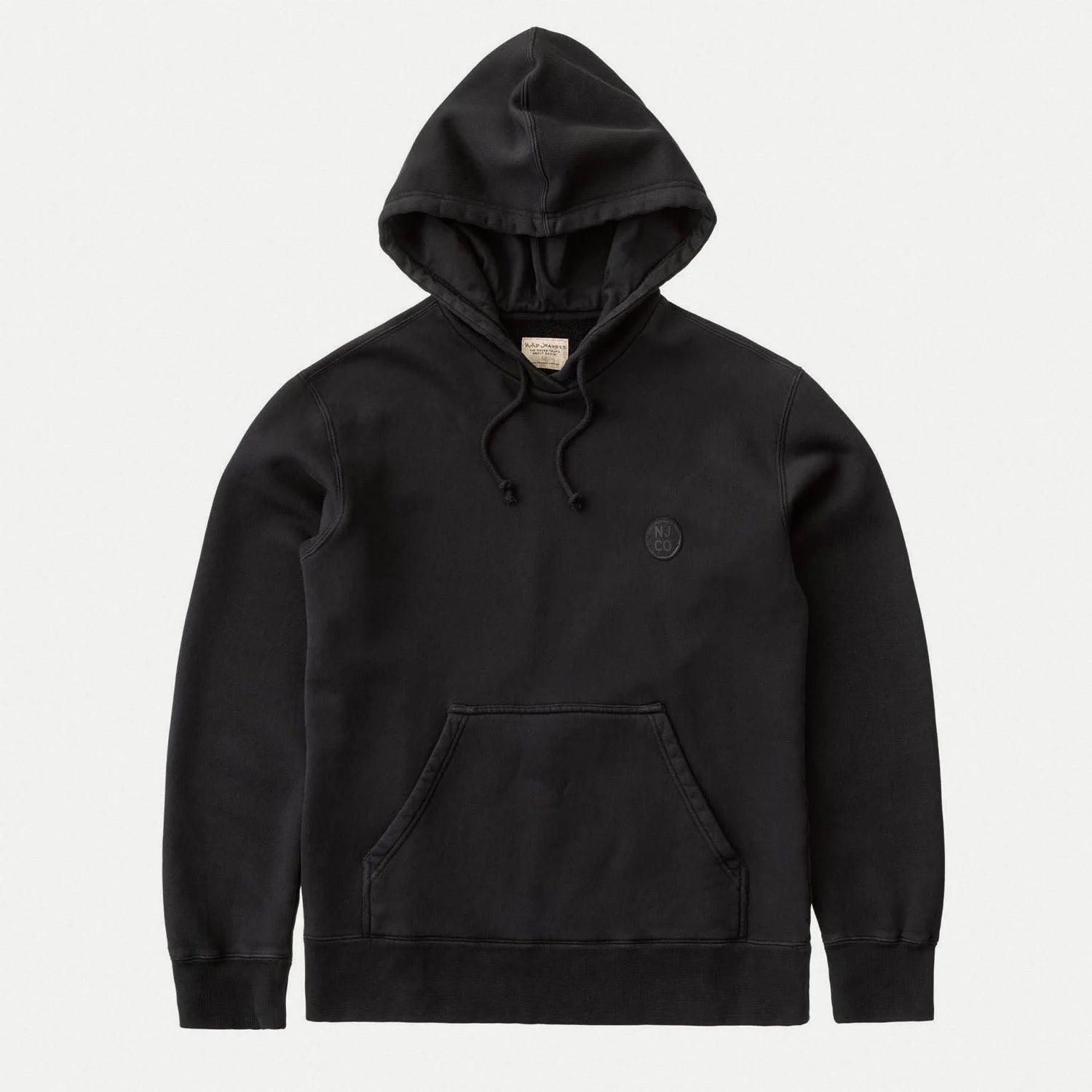 Nudie - Franke NJCO Circle Hoodie - Black